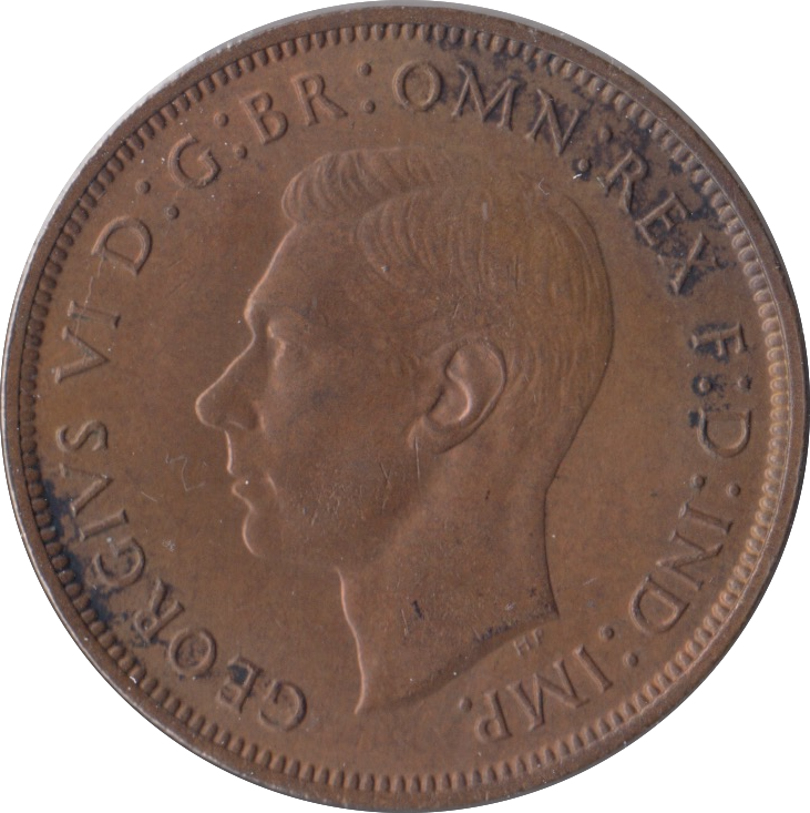 1944 Penny ( Aunc ) Penny Cambridgeshire Coins – Cambridgeshire Coins