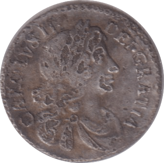 1676 MAUNDY TWOPENCE NF Cambridgeshire Coins