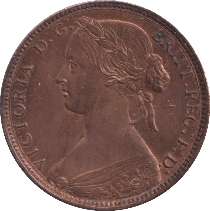 1860 Penny Unc Penny Cambridgeshire Coins Cambridgeshire Coins