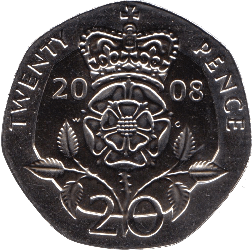 Brilliant Uncirculated 20p Twenty pence coin 1983 2020 choose