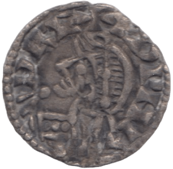 1042 - 1066 EDWARD CONFESSOR SMALL FLAN PENNY LONDON - Hammered Coins - Cambridgeshire Coins