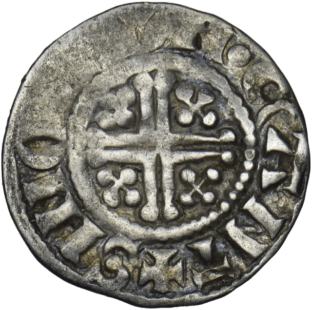 1199 - 1216 SILVER SHORT CROSS PENNY KING JOHN 5B - Hammered Coins - Cambridgeshire Coins