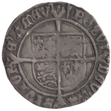 1509 - 1547 SILVER GROAT HENRY VIII - Hammered Coins - Cambridgeshire Coins