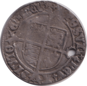 1526 SILVER GROAT HENRY VIII - HAMMERED COINS - Cambridgeshire Coins