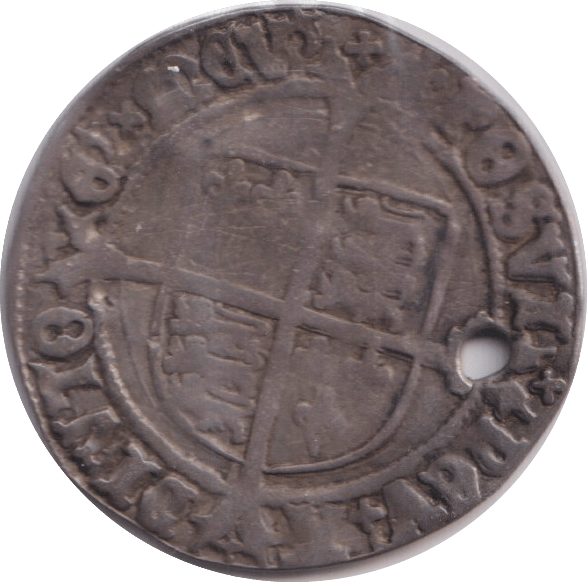 1526 SILVER GROAT HENRY VIII - HAMMERED COINS - Cambridgeshire Coins