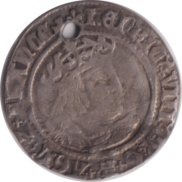 1526 SILVER GROAT HENRY VIII - HAMMERED COINS - Cambridgeshire Coins