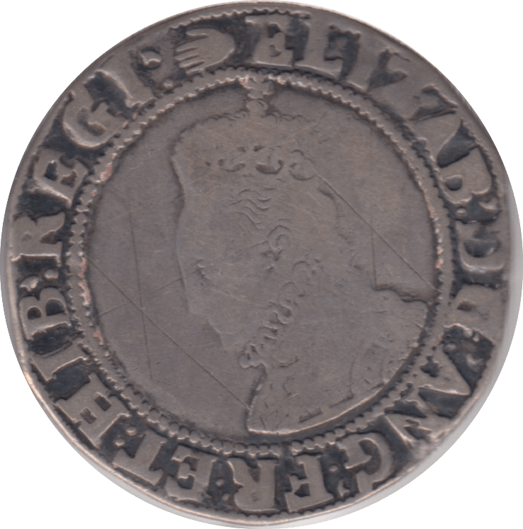 1558 - 1603 ELIZABETH 1ST SHILLING 4 - Hammered Coins - Cambridgeshire Coins