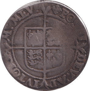 1558 - 1603 ELIZABETH 1ST SHILLING 5 - Hammered Coins - Cambridgeshire Coins