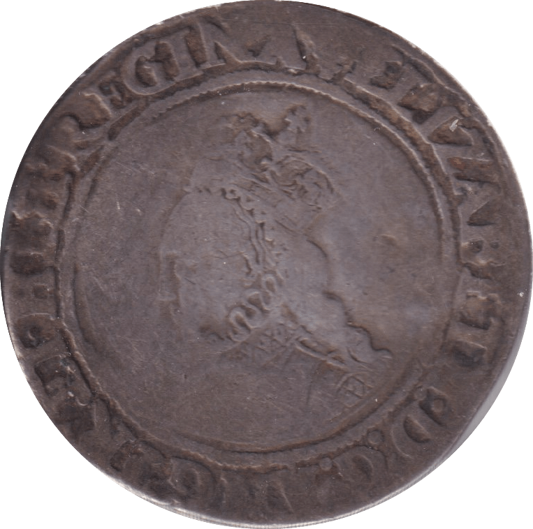 1558 - 1603 ELIZABETH 1ST SHILLING 5 - Hammered Coins - Cambridgeshire Coins