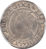 1558 SILVER GROAT ELIZABETH I - HAMMERED COINS - Cambridgeshire Coins