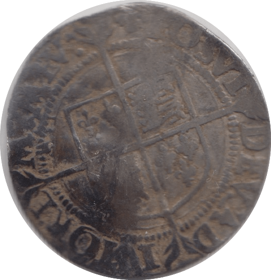 1560 SILVER GROAT CROSS CROSSLET ELIZABETH I - HAMMERED COINS - Cambridgeshire Coins