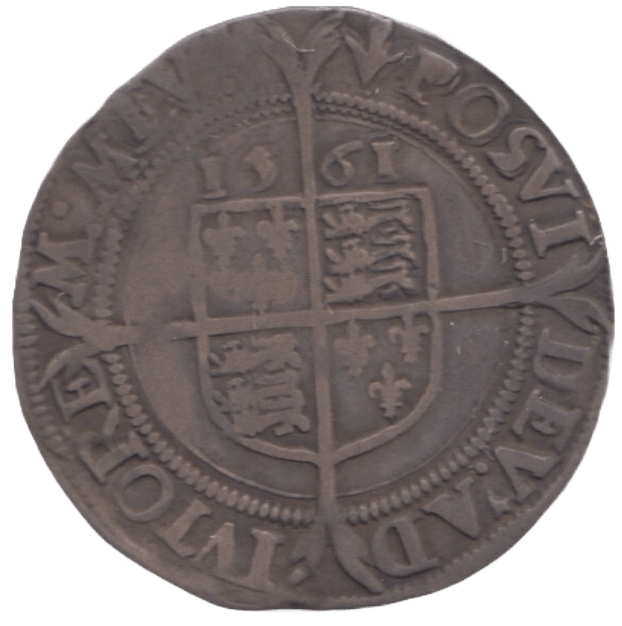 1561 SILVER SIXPENCE ELIZABETH I - HAMMERED COINS - Cambridgeshire Coins