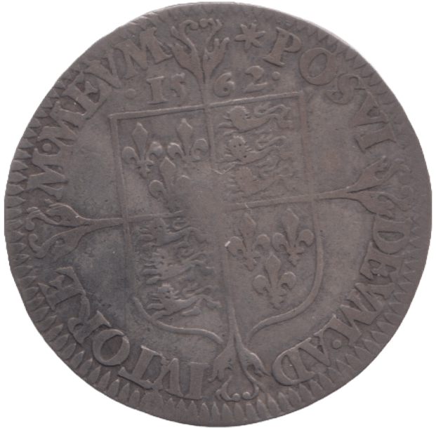 1562 ELIZABETH 1ST SIXPENCE ( SPINK 2594 ) - Hammered Coins - Cambridgeshire Coins