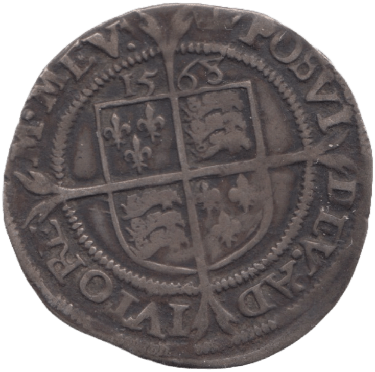 1568 SILVER SIXPENCE ELIZABETH I - Hammered Coins - Cambridgeshire Coins