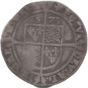 1573 SILVER SIXPENCE ELIZABETH I - HAMMERED COINS - Cambridgeshire Coins