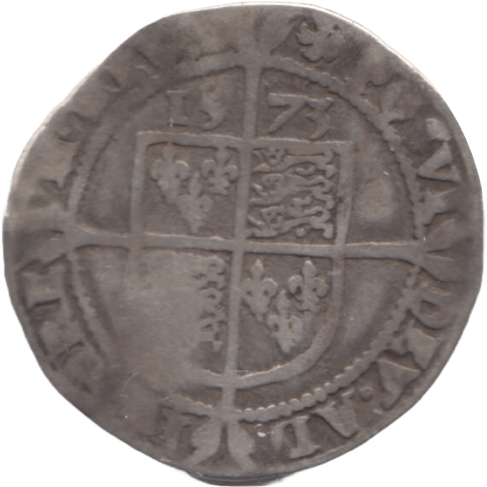 1573 SILVER SIXPENCE ELIZABETH I - HAMMERED COINS - Cambridgeshire Coins