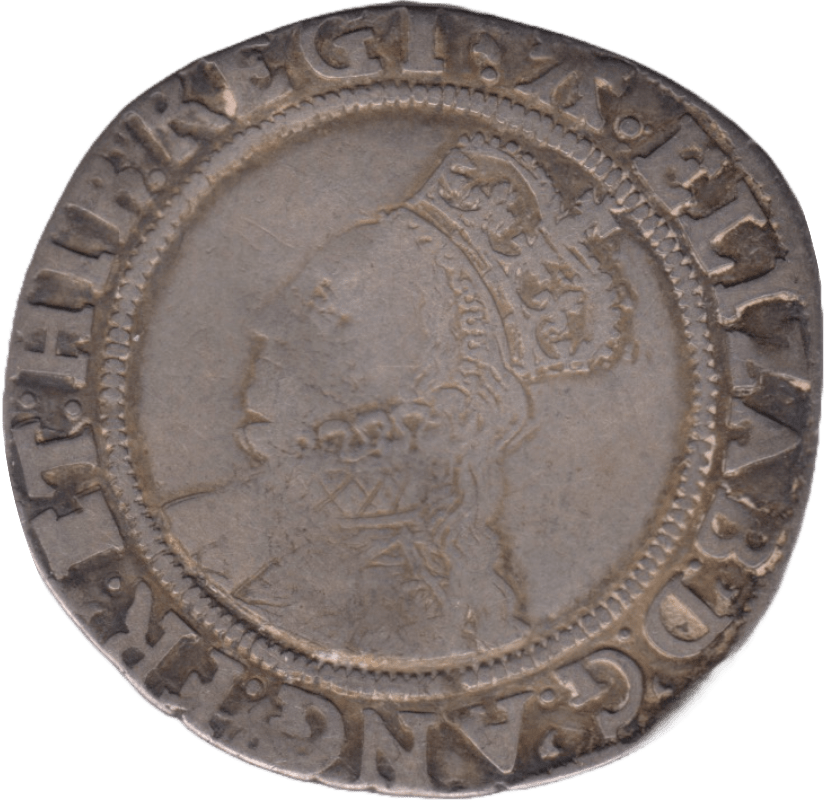 1582 SILVER SHILLING ELIZABETH 1ST - Hammered Coins - Cambridgeshire Coins