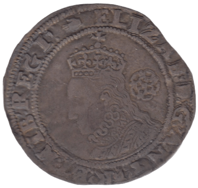 1591 SILVER SIXPENCE ELIZABETH I - HAMMERED COINS - Cambridgeshire Coins