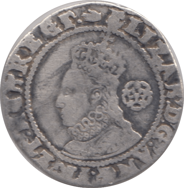 1592 ELIZABETH I SILVER SIXPENCE - Hammered Coins - Cambridgeshire Coins