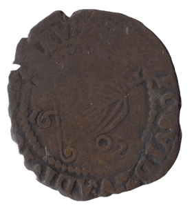 1602 HALFPENNY ELIZABETH 1ST - Hammered Coins - Cambridgeshire Coins