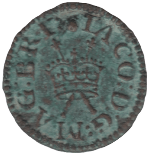 1603 - 1625 LENNOX FARTHING JAMES 1ST - HAMMERED COINS - Cambridgeshire Coins