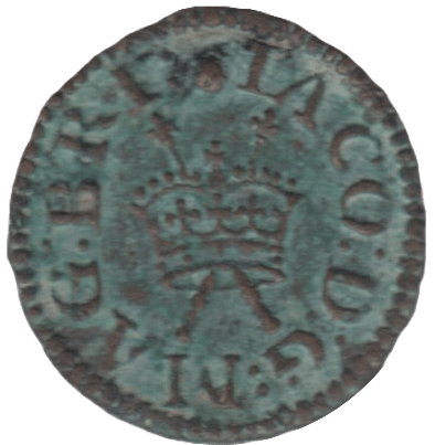 1603 - 1625 LENNOX FARTHING JAMES 1ST - HAMMERED COINS - Cambridgeshire Coins