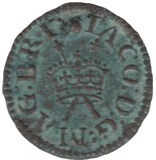 1603 - 1625 LENNOX FARTHING JAMES 1ST - HAMMERED COINS - Cambridgeshire Coins