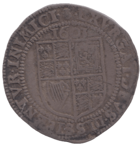 1603 SILVER SIXPENCE JAMES 1ST - HAMMERED COINS - Cambridgeshire Coins