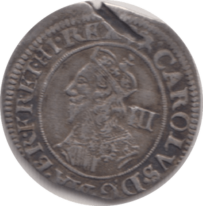 1625 SILVER THREE PENCE CHARLES I - MAUNDY FOURPENCE - Cambridgeshire Coins