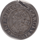 1625 SILVER THREE PENCE CHARLES I - MAUNDY FOURPENCE - Cambridgeshire Coins