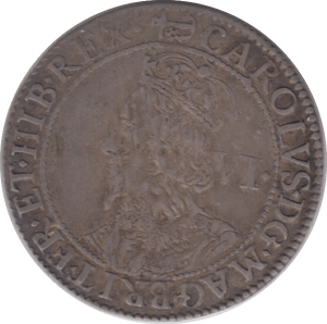 1638 SILVER SIXPENCE CHARLES I ( ) BRISTOL MINT - HAMMERED COINS - Cambridgeshire Coins