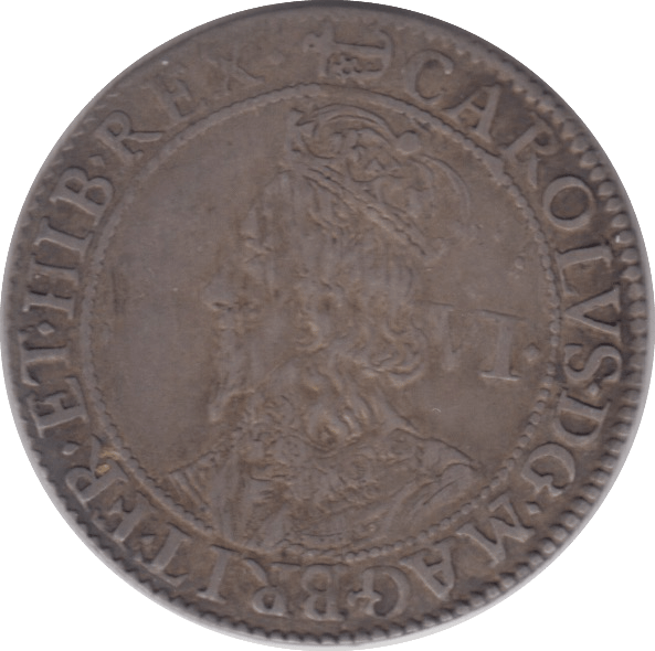 1638 SILVER SIXPENCE CHARLES I ( ) BRISTOL MINT - HAMMERED COINS - Cambridgeshire Coins