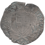 1655 COMMONWEALTH SILVER SHILLING CROMWELL - Cambridgeshire Coins