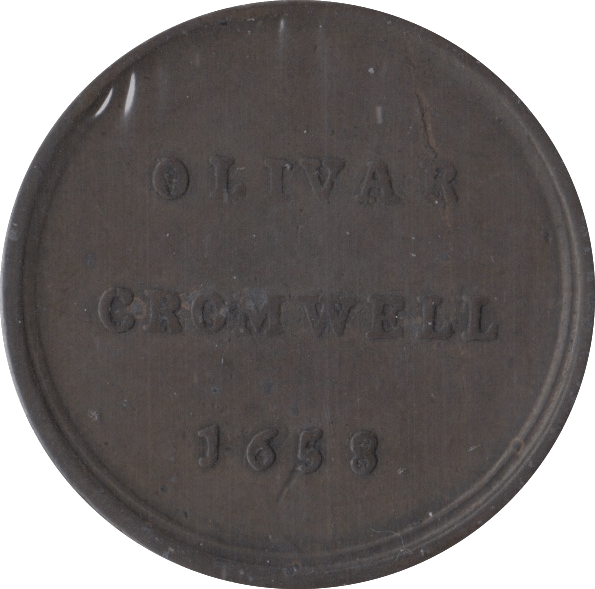 1658 CROMWELL TOKEN - TOEKN - Cambridgeshire Coins