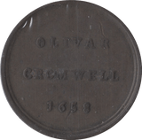 1658 CROMWELL TOKEN - TOEKN - Cambridgeshire Coins