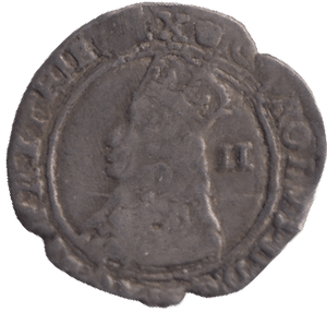 1660 SILVER HALF GROAT CHARLES II - Cambridgeshire Coins