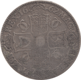 1662 CROWN ( FINE ) - CROWN - Cambridgeshire Coins