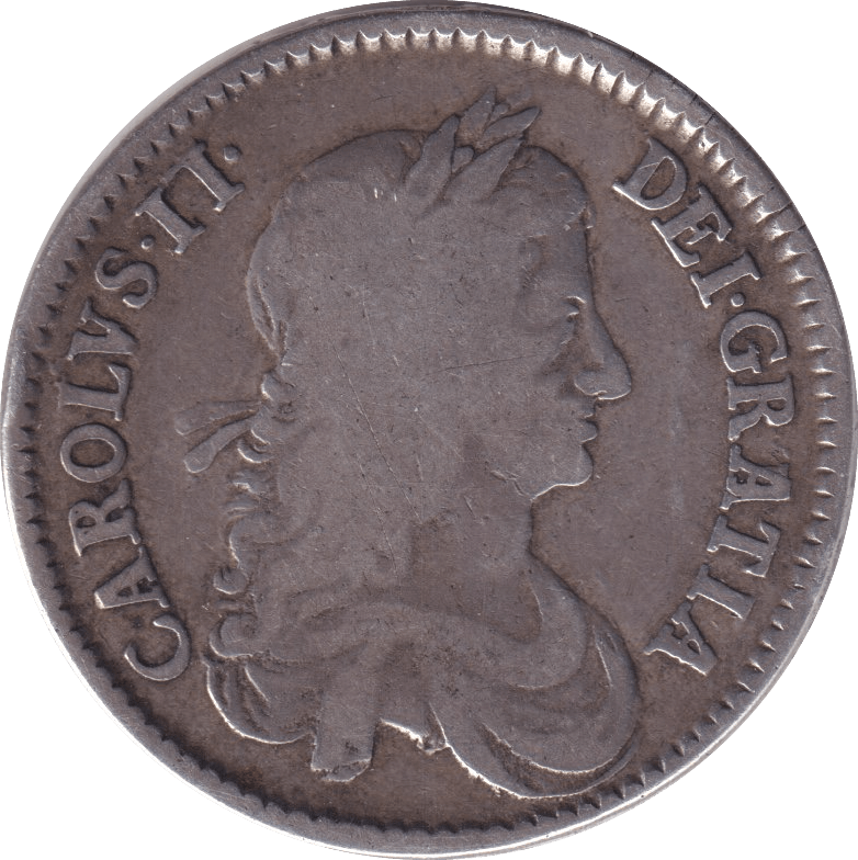 1663 HALFCROWN ( FINE ) - CROWN - Cambridgeshire Coins