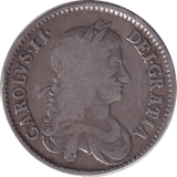 1663 HALFCROWN ( FINE ) - CROWN - Cambridgeshire Coins