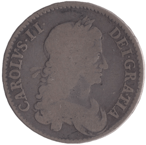 1663 HALFCROWN ( FINE ) - HALFCROWN - Cambridgeshire Coins