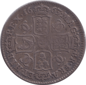 1663 SHILLING ( GF ) - SHILLING - Cambridgeshire Coins