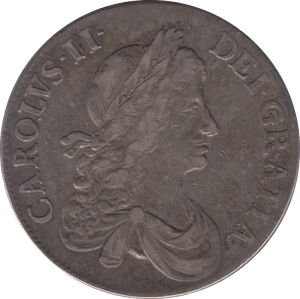 1664 CROWN ( VF ) - CROWN - Cambridgeshire Coins