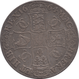 1664 CROWN ( VF ) - CROWN - Cambridgeshire Coins