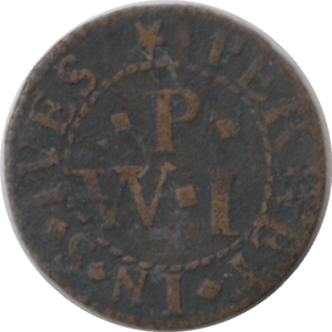 1665 FARTHING TOKEN ST IVES CAMBRIDGESHIRE - HALFPENNY TOKENS - Cambridgeshire Coins