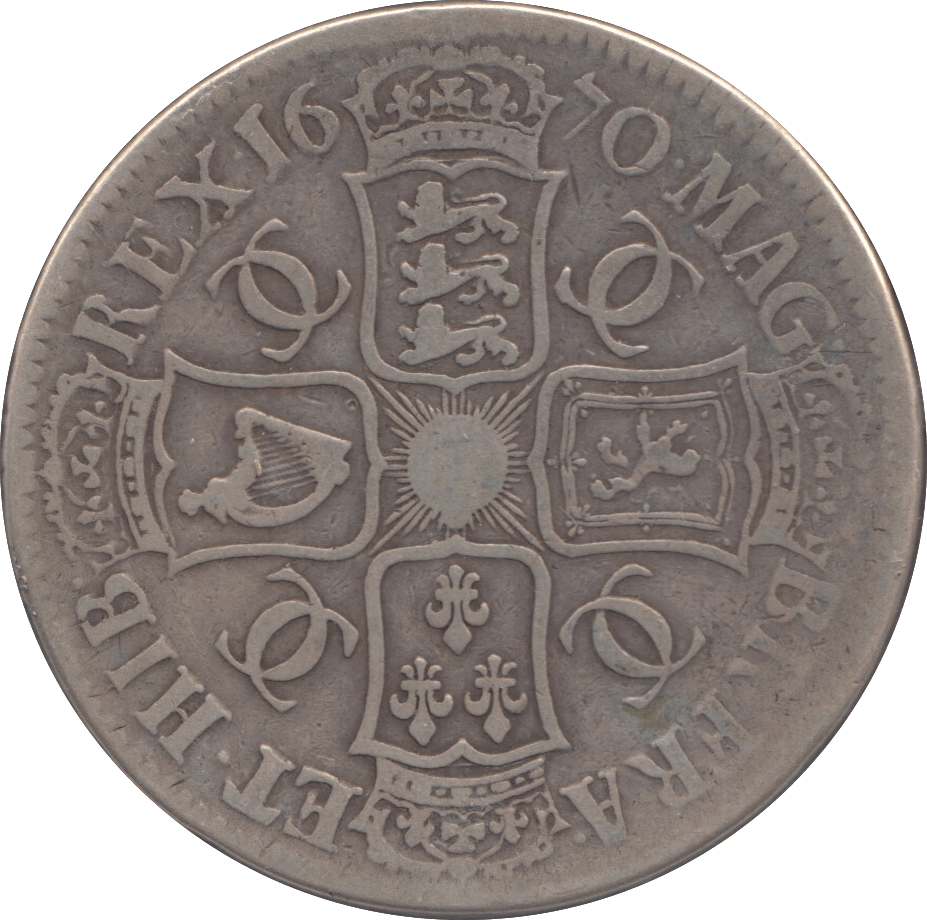 1667 CROWN ( GF ) - CROWN - Cambridgeshire Coins