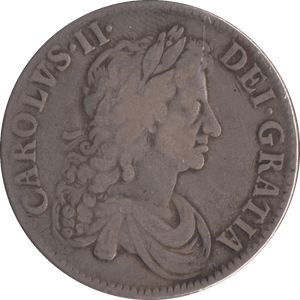 1671 CROWN ( GF ) TERTIO - CROWN - Cambridgeshire Coins