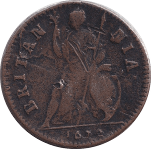 1672 FARTHING ( FAIR ) - FARTHING - Cambridgeshire Coins