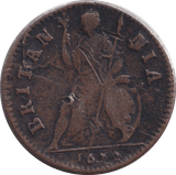 1672 FARTHING ( FAIR ) - FARTHING - Cambridgeshire Coins