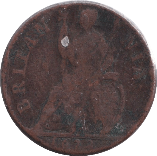 1672 FARTHING ( FAIR ) - SHILLING - Cambridgeshire Coins