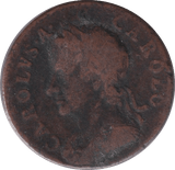 1672 FARTHING ( FAIR ) - SHILLING - Cambridgeshire Coins